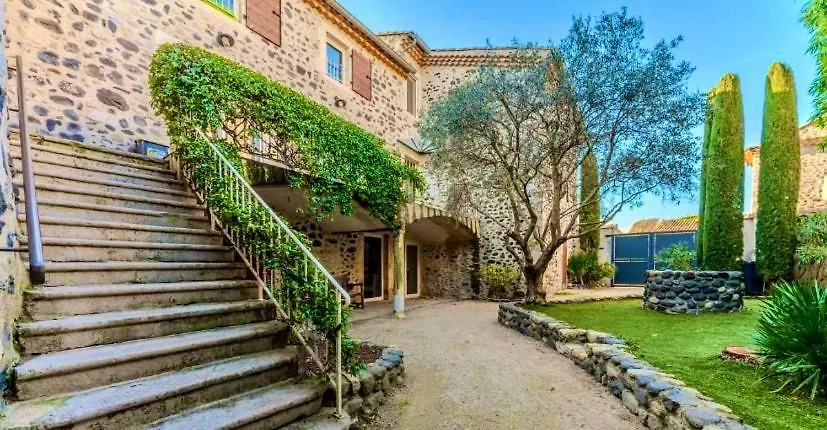 Belle Maison De Pierre Pour 10P, 4Ch, Piscine Privative, Grand Jardin Clos Alba-la-Romaine Дом отдыха
